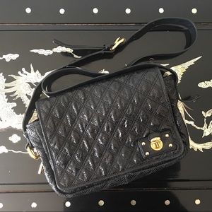 Marc Jacobs faux leather snakeskin crossbody bag